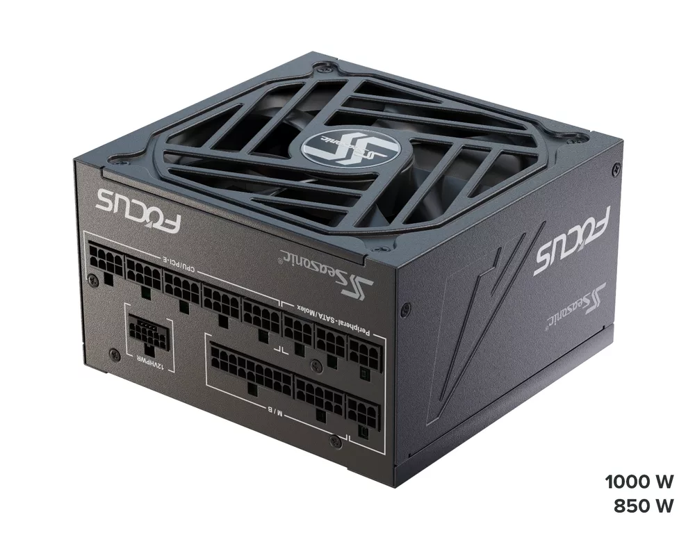Захранване SEASONIC FOCUS GX-850 850W, 80+ Gold PCIe 5.0, Fully Modular 16