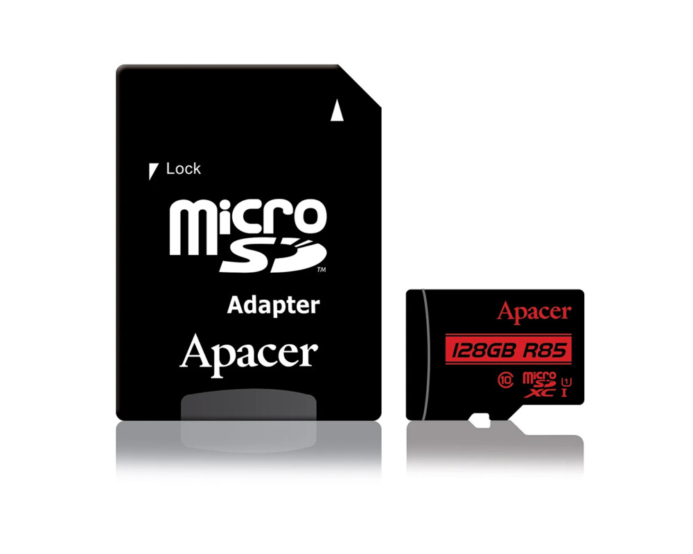Флаш карта Apacer 32GB microSDHC Class 10 UHS-I (1 adapter) 3