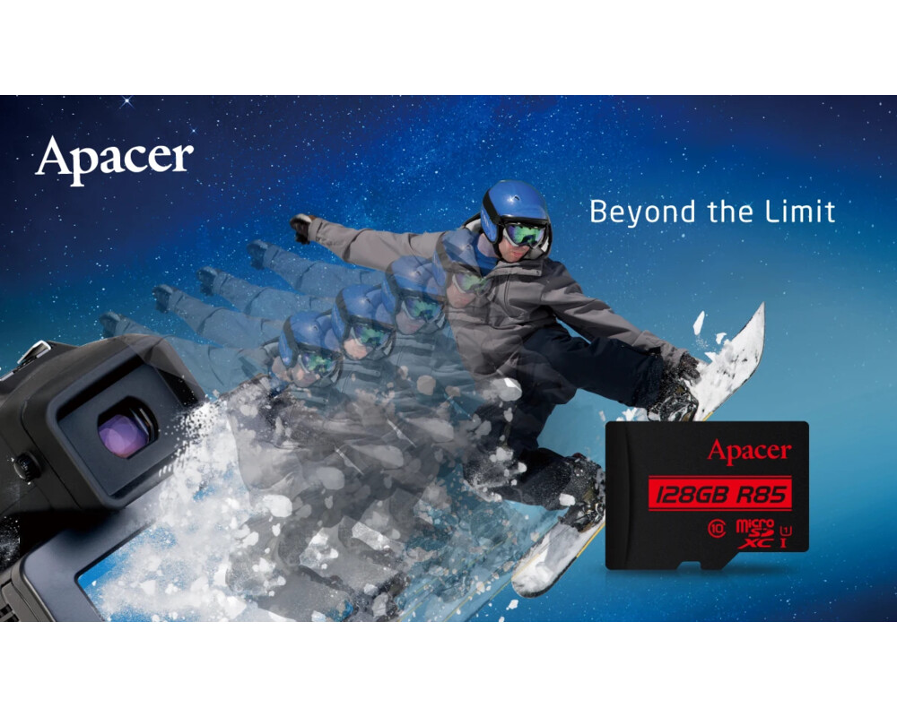 Флаш карта Apacer 128GB microSDXC Class 10 UHS-I (1 adapter) 6