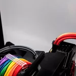Кабел 1stPlayer комплект удължителни кабели Custom Modding Cable Kit Rainbow - ATX24P 7