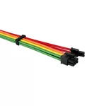 Кабел 1stPlayer комплект удължителни кабели Custom Modding Cable Kit Rainbow - ATX24P 9