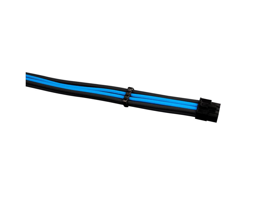 Кабел 1stPlayer комплект удължителни кабели Custom Modding Cable Kit Black/Blue - ATX24P 3