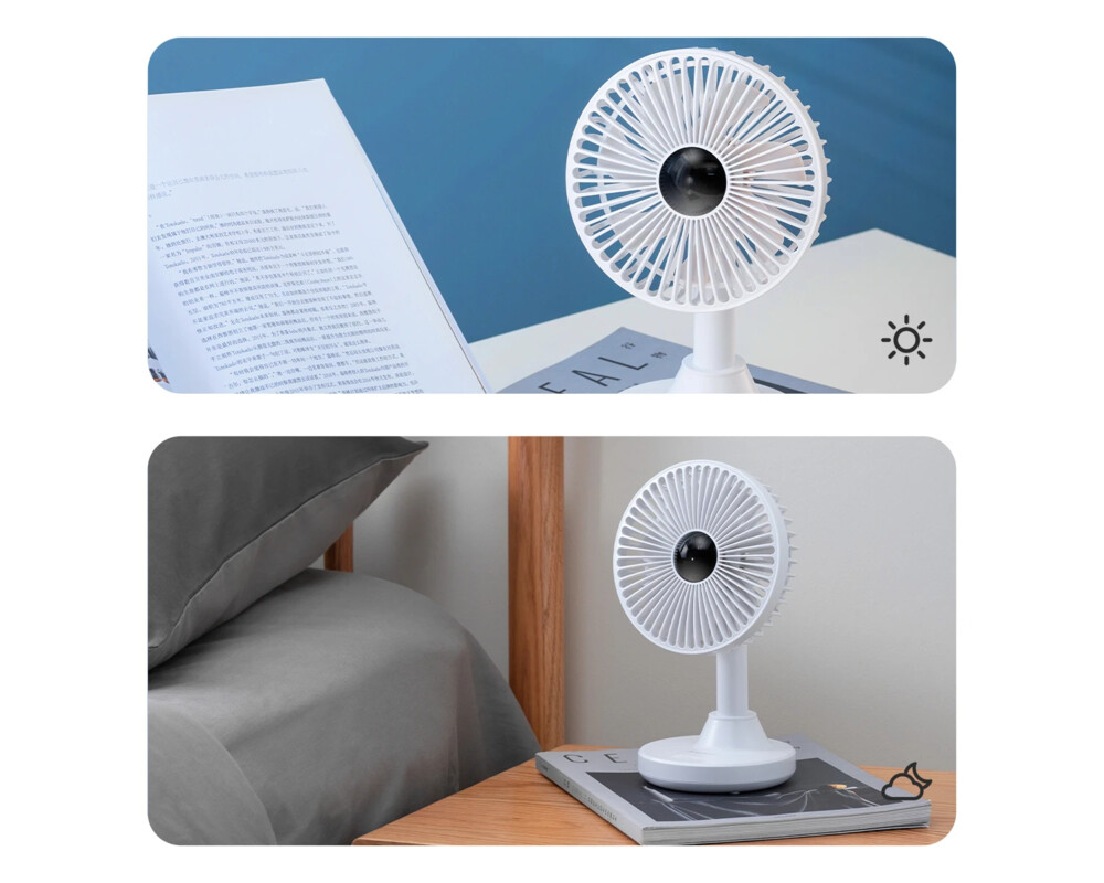 Вентилатор Orico за бюро Desktop USB - YT-N9C-WH-BP 10