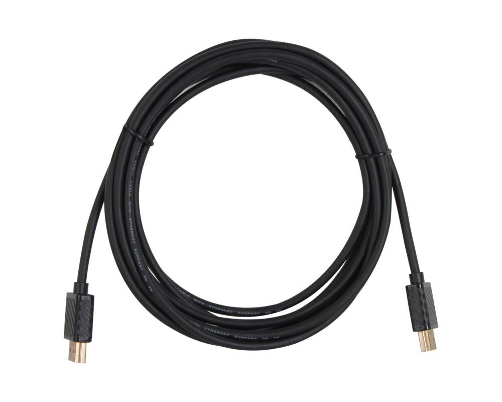 Кабел VCom Кабел HDMI v2.0 M / M 1m Ultra HD 4... 6
