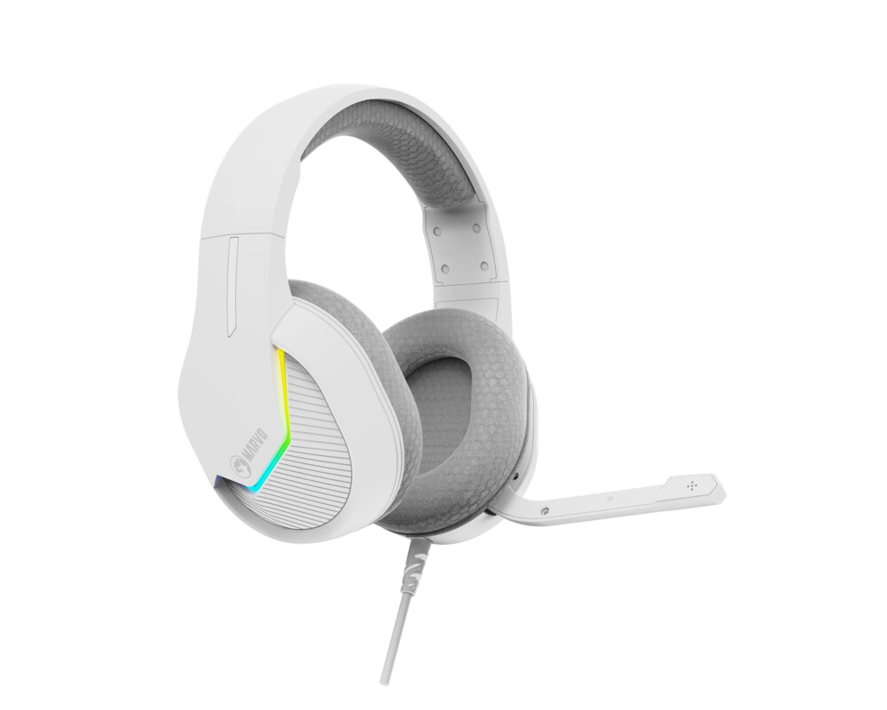 Слушалки Marvo H8618 White - 50mm 6