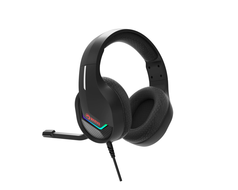 Слушалки Marvo H8618 Black - 50mm 6