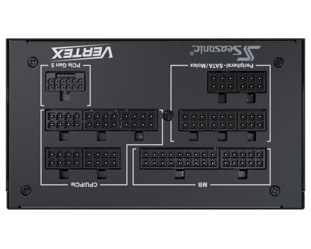 Захранване Seasonic VERTEX PX-1000, 1000W, 80+ Platinum, ATX 3.0, Fully Modular 24