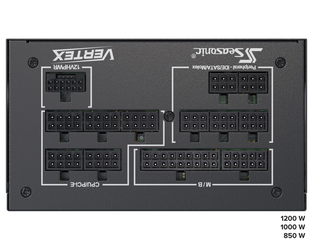 Захранване Seasonic VERTEX PX-1000, 1000W, 80+ Platinum, ATX 3.0, Fully Modular 14