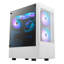  Gamdias ATX - TALOS E3 MESH White - aRGB 690949 GAMDIAS-TALOS-E3-MESH-WH на топ цена - PIC.bg