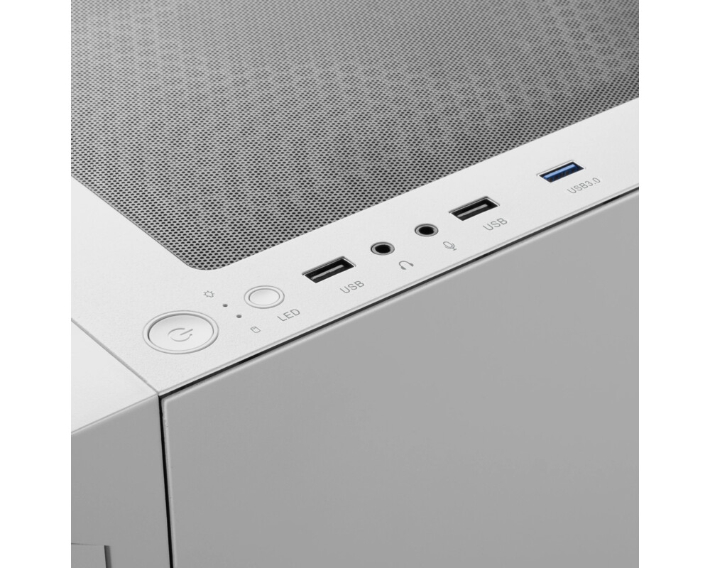 Кутия Gamdias ATX - TALOS E3 MESH White - aRGB 9