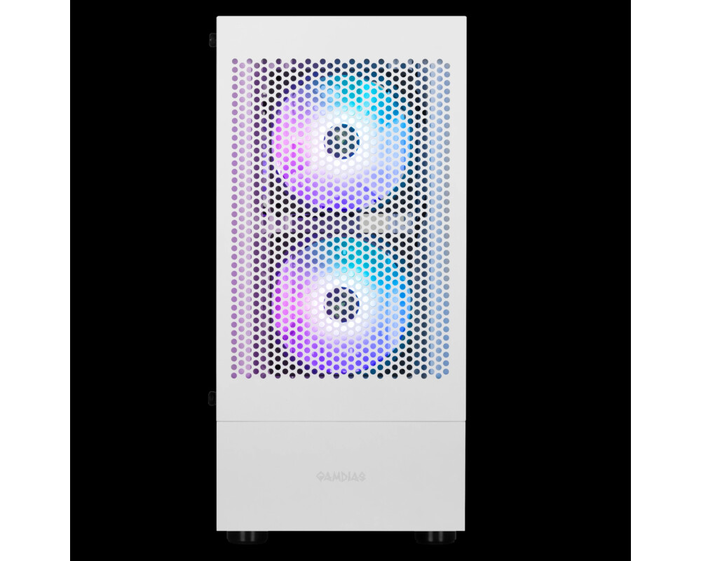 Кутия Gamdias ATX - TALOS E3 MESH White - aRGB 3