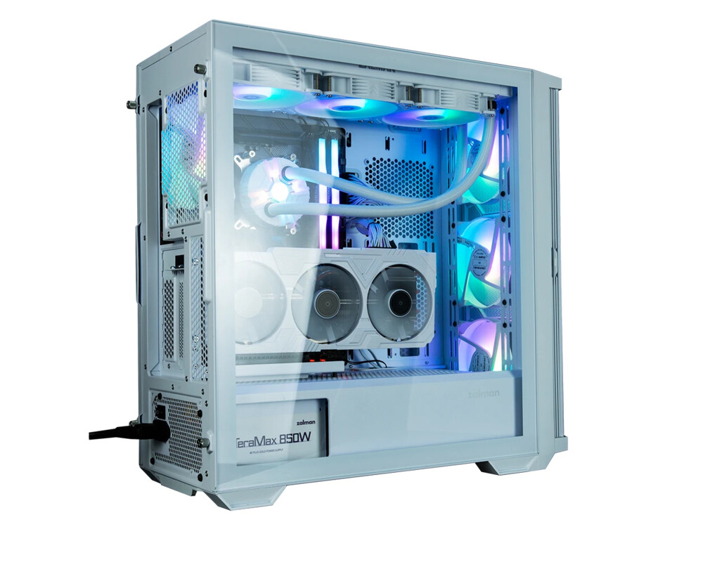 Кутия Zalman EATX - Z10 DUO White - Mesh/Tempe... 4