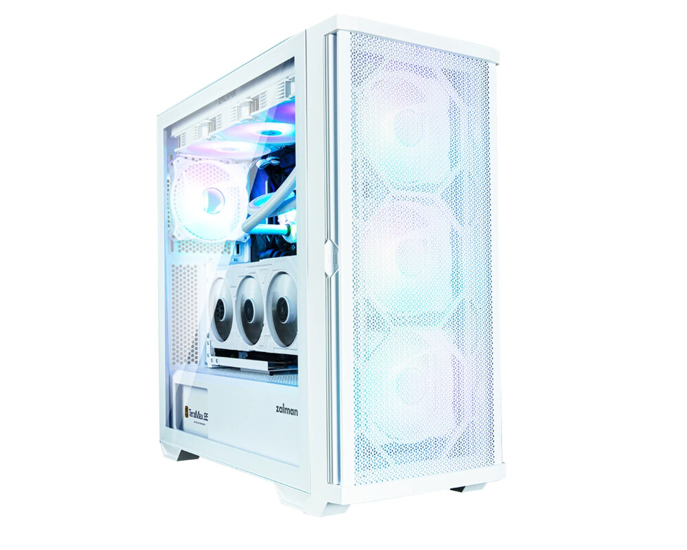 Кутия Zalman EATX - Z10 DUO White - Mesh/Tempe... 2