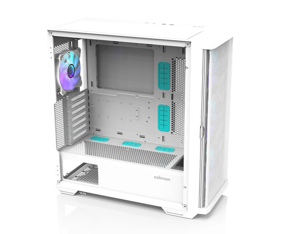 Кутия Zalman EATX - Z10 DUO White - Mesh/Tempe... 11