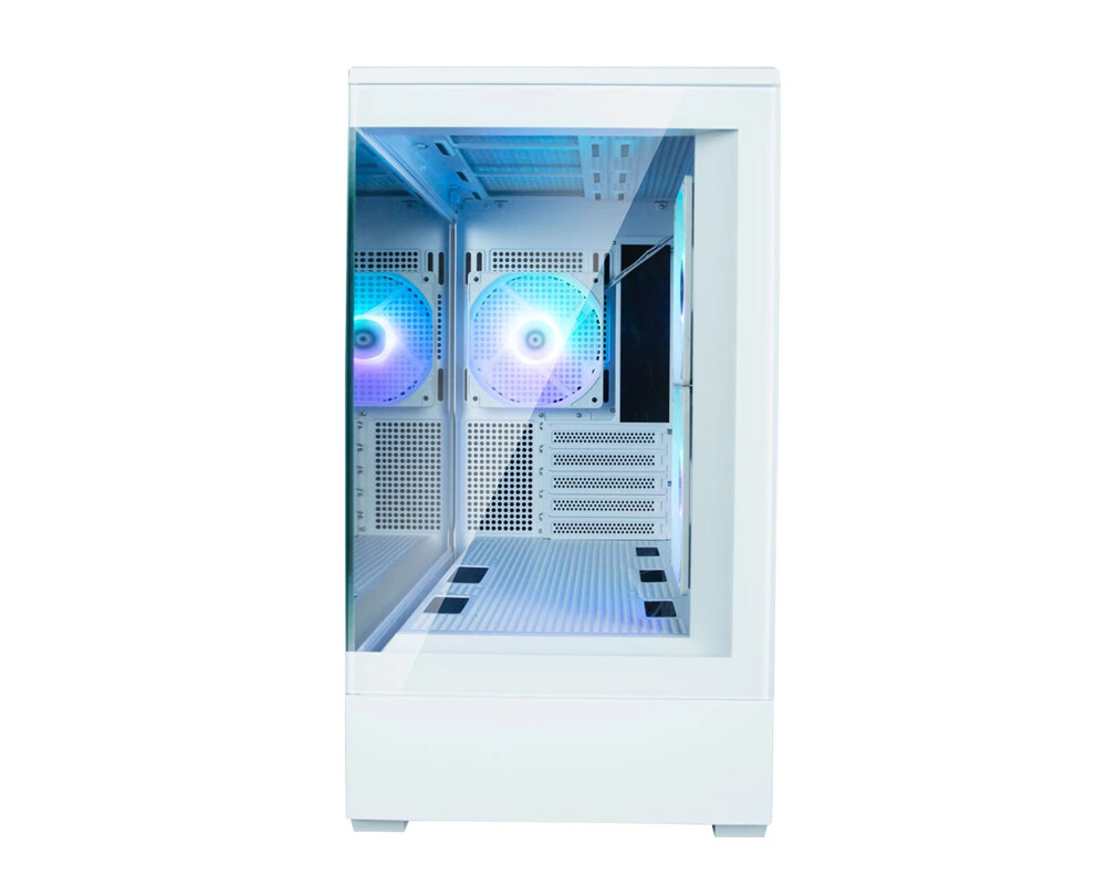 Кутия Zalman mATX - P30 White - aRGB 13