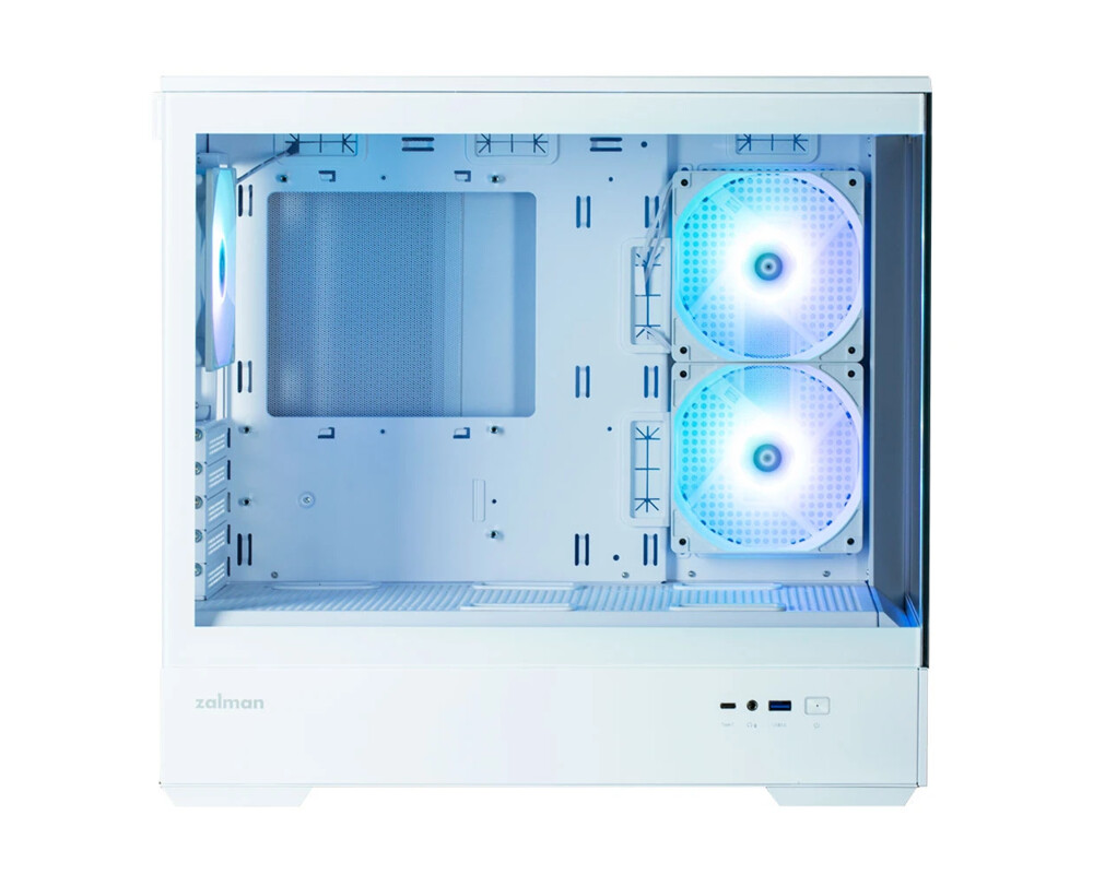 Кутия Zalman mATX - P30 White - aRGB 33