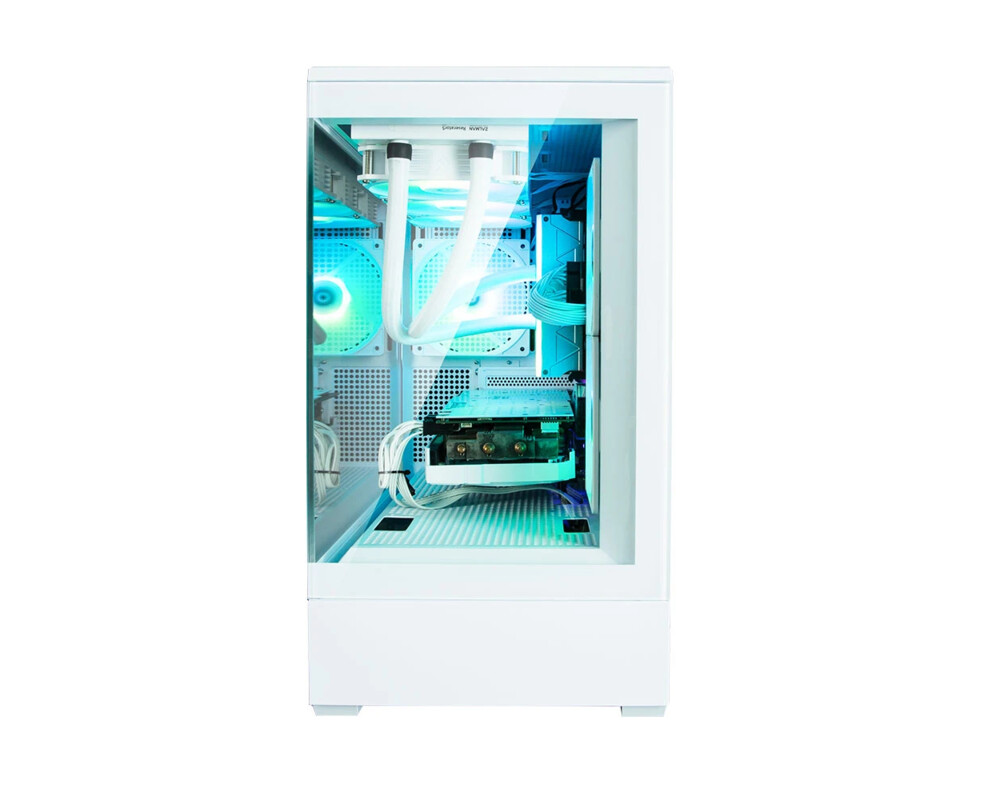 Кутия Zalman mATX - P30 White - aRGB 4