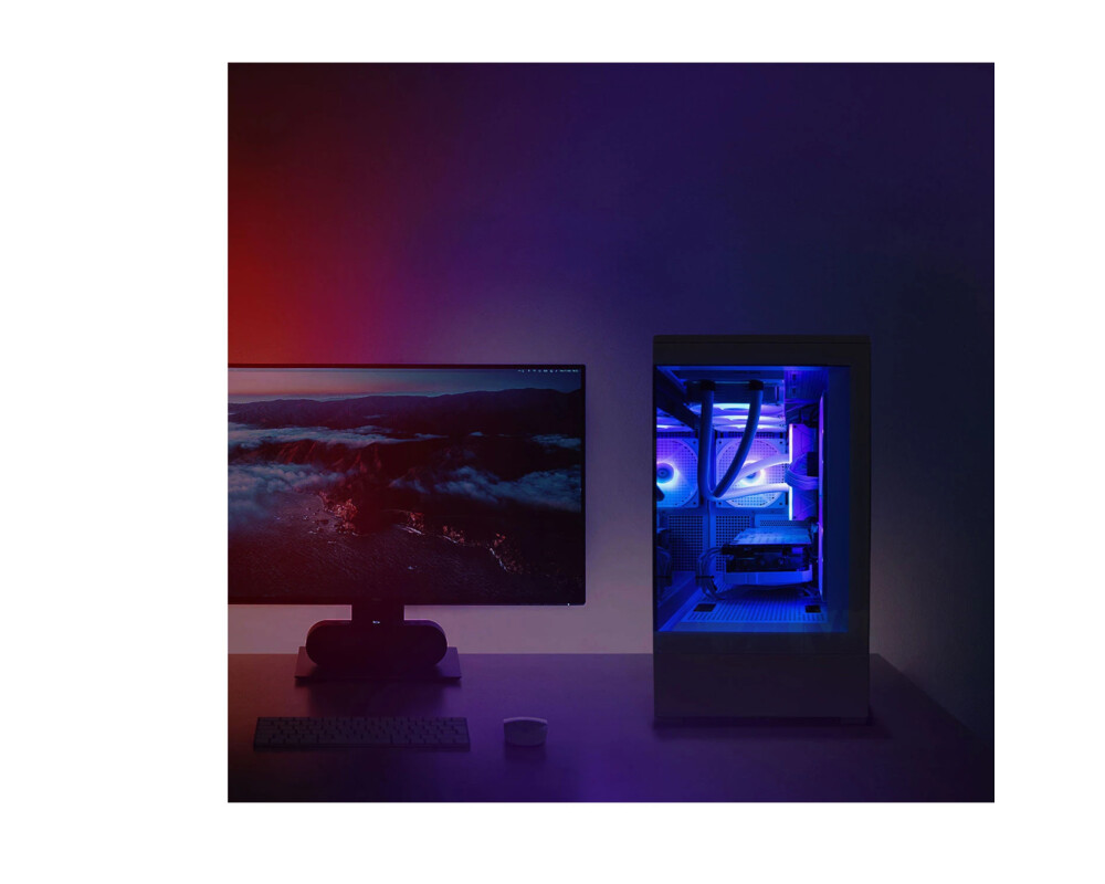Кутия Zalman mATX - P30 White - aRGB 30