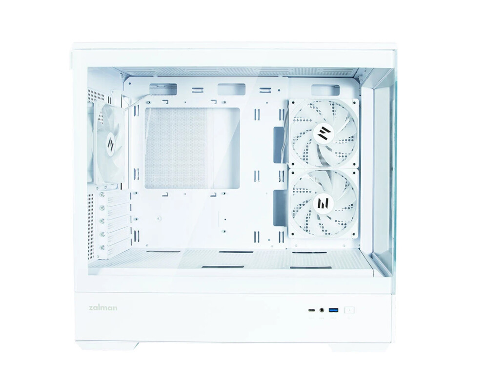 Кутия Zalman mATX - P30 White - aRGB 11
