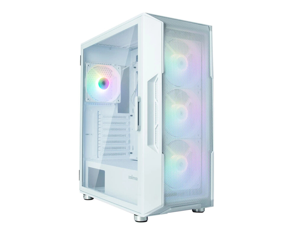 Кутия Zalman ATX - I3 NEO White - RGB