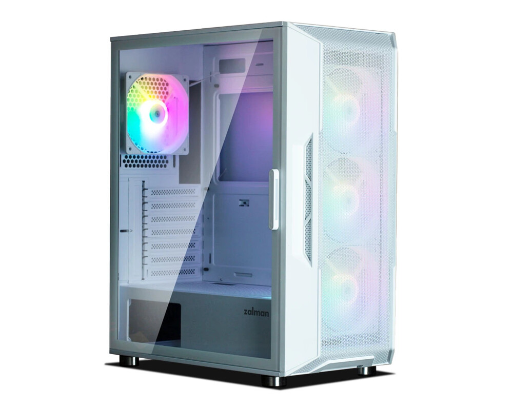 Кутия Zalman ATX - I3 NEO White - RGB 3