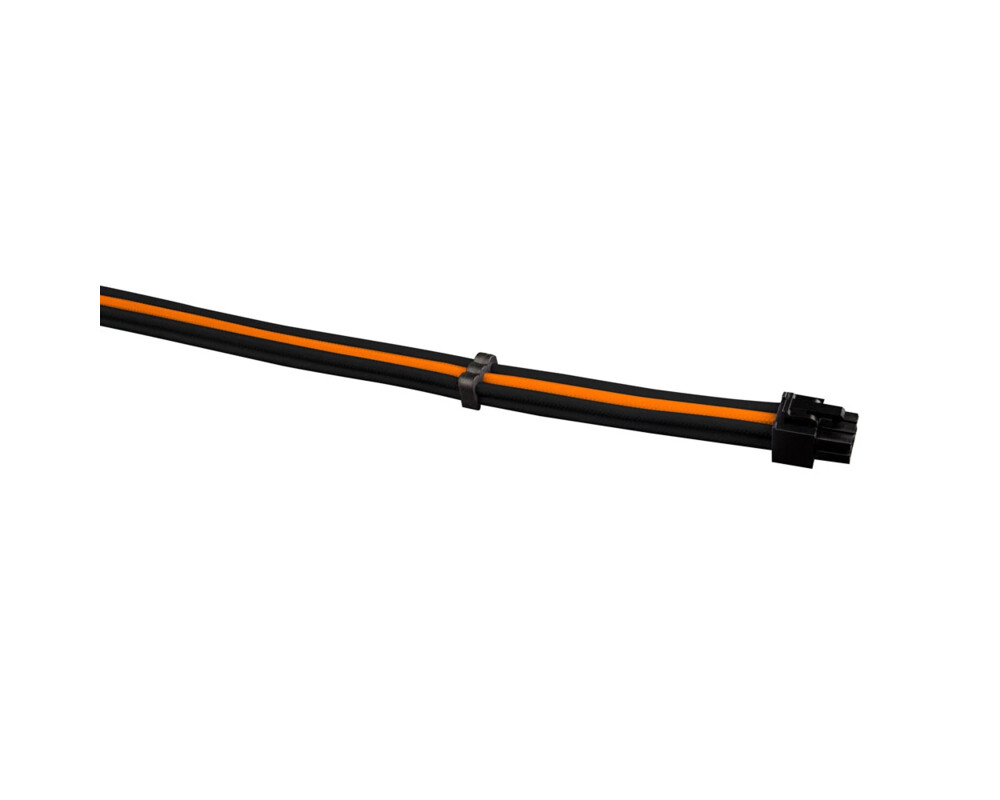 Кабел 1stPlayer комплект удължителни кабели Custom Modding Cable Kit Black/Orange - ATX24P 4