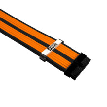 1stPlayer комплект удължителни кабели Custom Modding Cable Kit Black/Orange - ATX24P 693437 BOR-001 на топ цена - PIC.bg