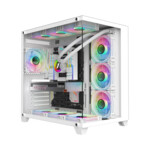 <span>Кутия</span> 1stPlayer ATX - MEGAVIEW MV8 White <span class='catalog-num-in-name'>MV8-TP-WH</span> - 