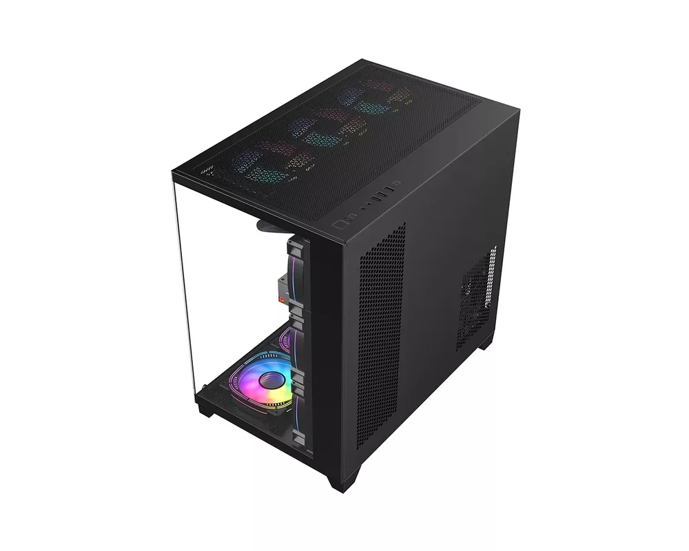 Кутия 1stPlayer ATX - MEGAVIEW MV8 Black 9