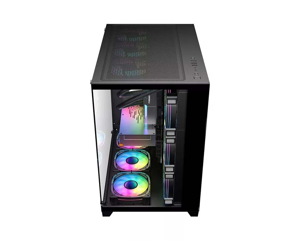 Кутия 1stPlayer ATX - MEGAVIEW MV8 Black 12