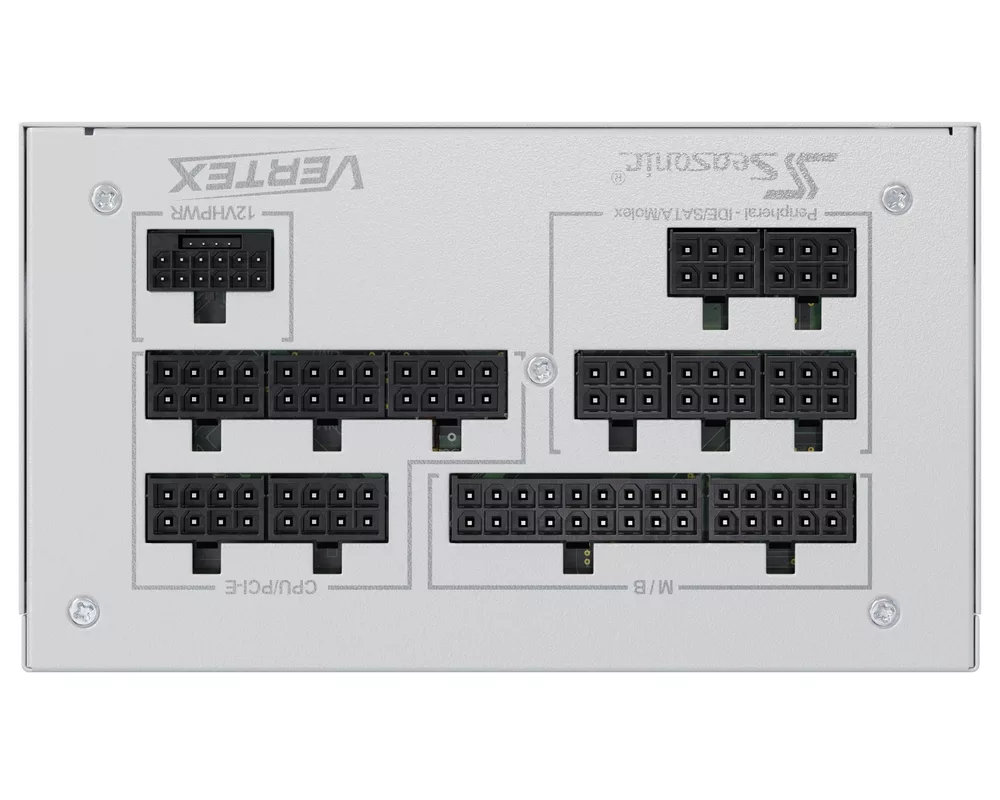 Захранване SEASONIC VERTEX GX-1000 1000W White, 80+ Gold PCIe 5.0, Fully Modular 15