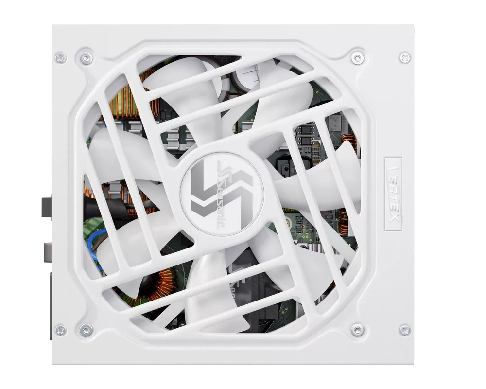 Захранване SEASONIC VERTEX GX-1000 1000W White, 80+ Gold PCIe 5.0, Fully Modular 16