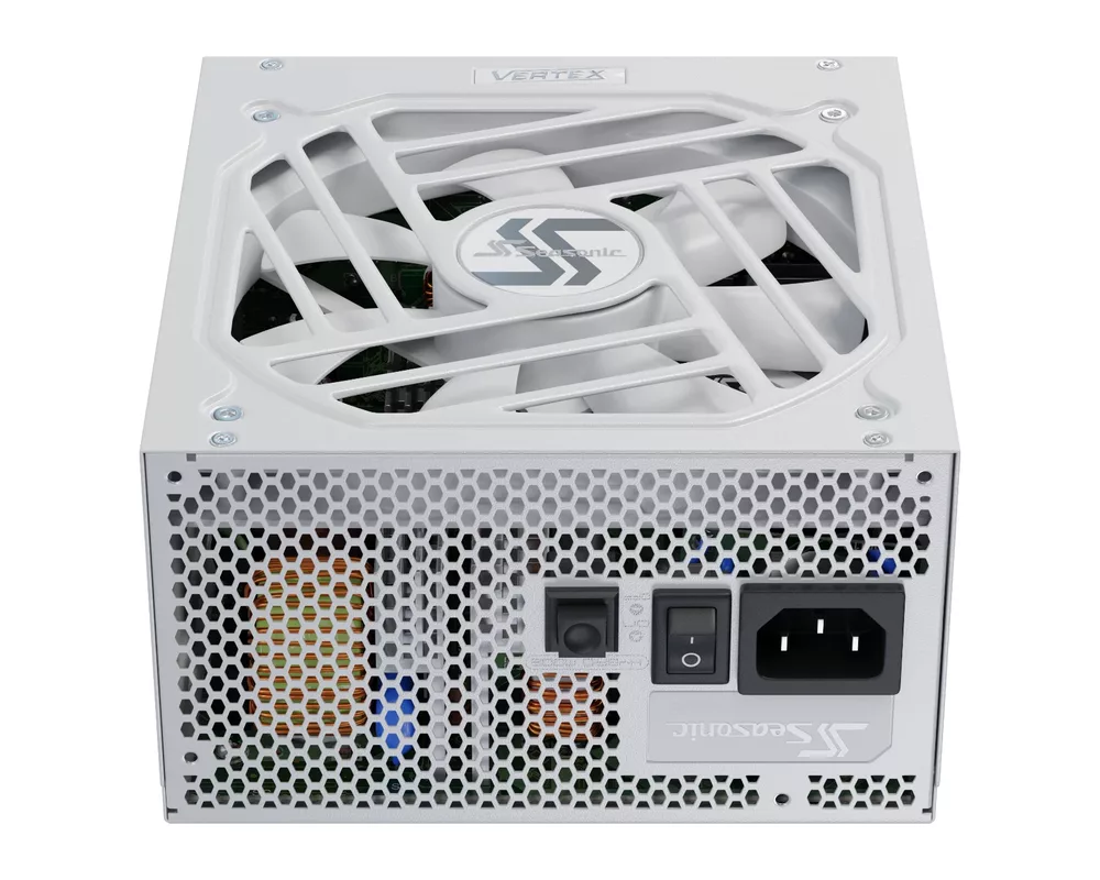 Захранване SEASONIC VERTEX GX-1000 1000W White, 80+ Gold PCIe 5.0, Fully Modular 12