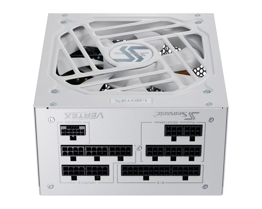 Захранване SEASONIC VERTEX GX-1000 1000W White, 80+ Gold PCIe 5.0, Fully Modular 13