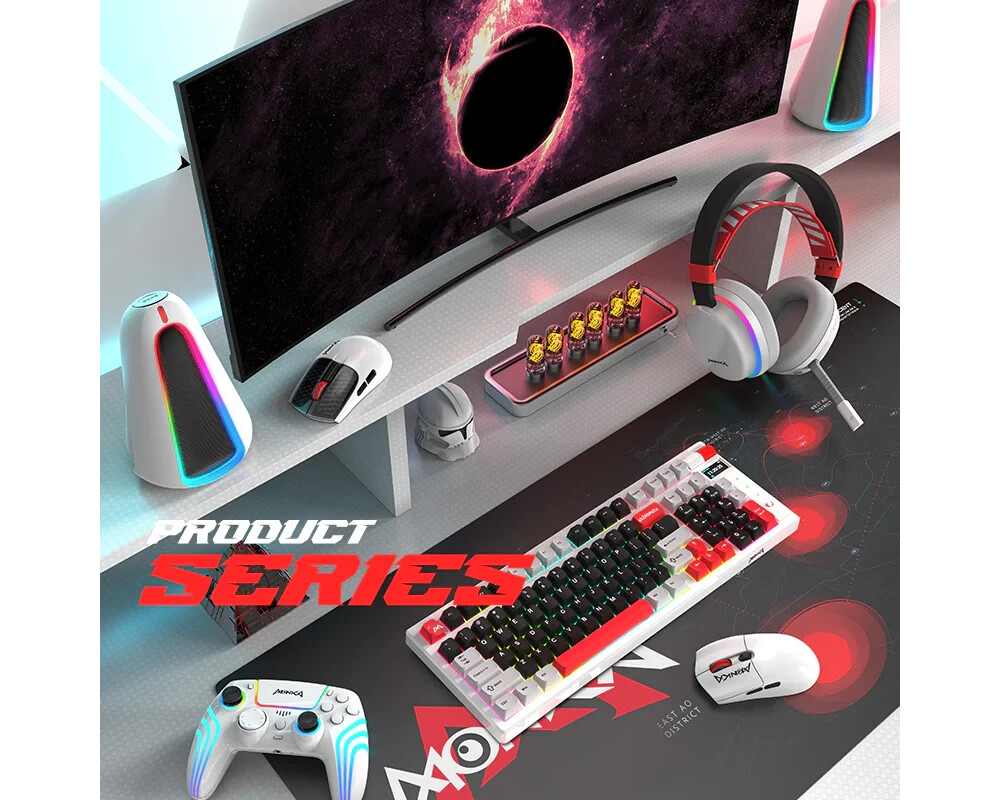 Слушалки Marvo безжични Monka Echo HG9069W - Bluetooth 10