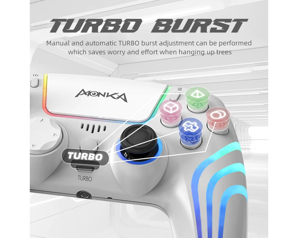 Джойстици и Геймпадове Marvo геймпад Gamepad Monka Contra GT-96 - PS4 8