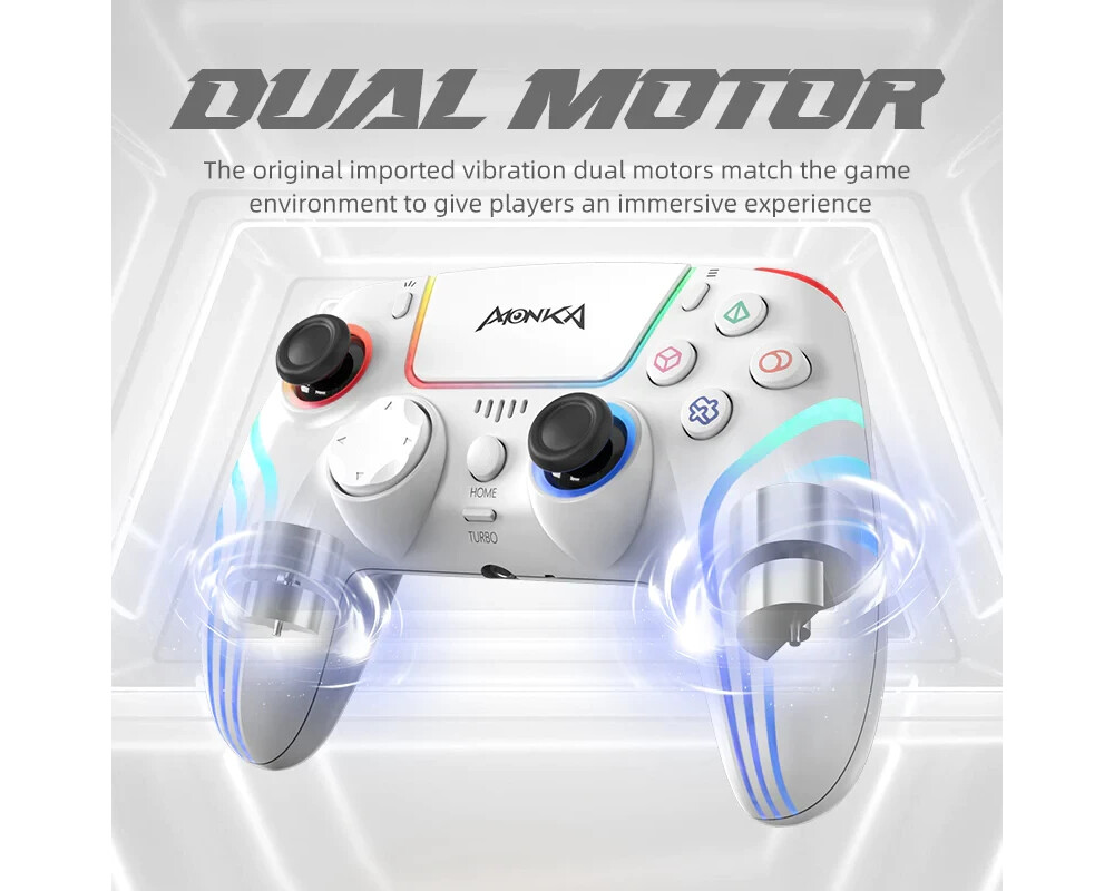 Джойстици и Геймпадове Marvo геймпад Gamepad Monka Contra GT-96 - PS4 6