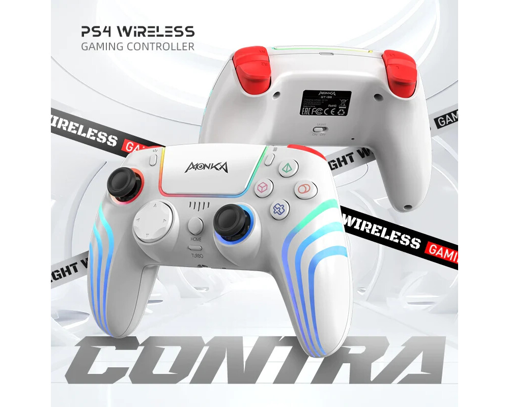 Джойстици и Геймпадове Marvo геймпад Gamepad Monka Contra GT-96 - PS4 7