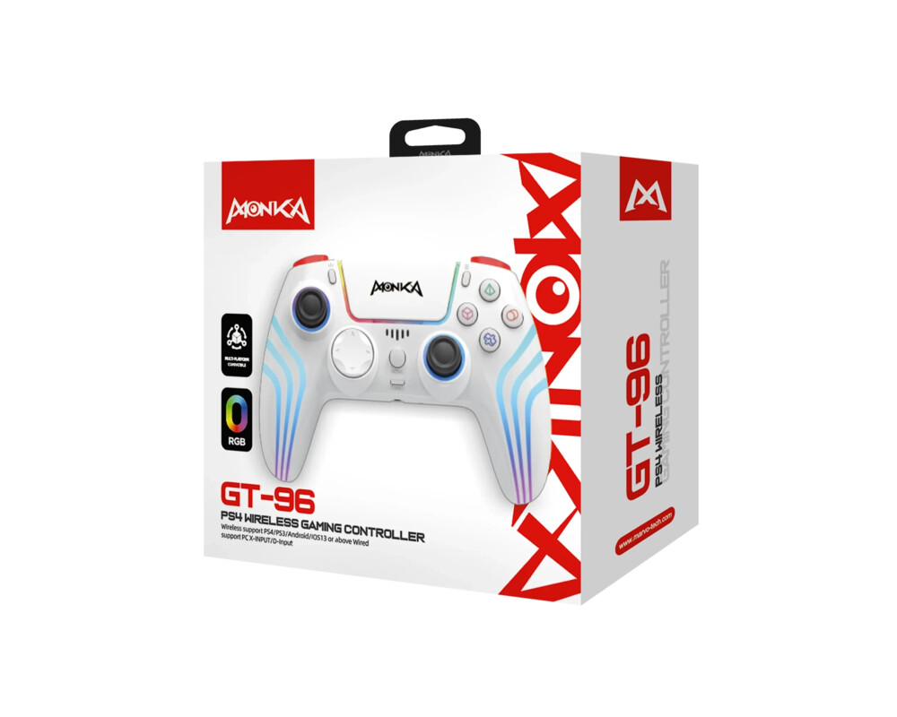 Джойстици и Геймпадове Marvo геймпад Gamepad Monka Contra GT-96 - PS4 12