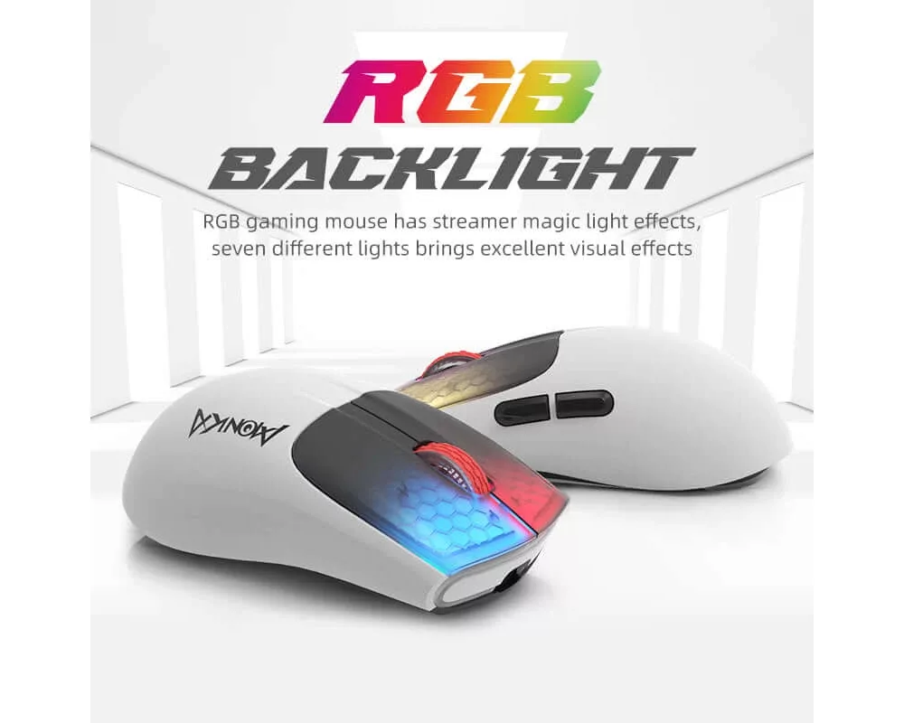 Мишка Marvo безжична Wireless Gaming Mouse Monka Vero G966W - 10000dpi 5