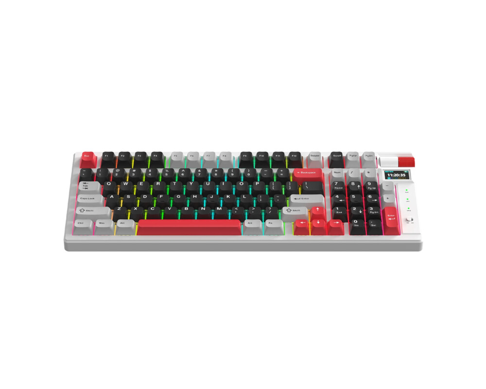 Клавиатура Marvo безжична механична геймърска клавиатура Wireless Gaming Mechanical keyboard Monka Storm KG991W - Bluetooth 5.0 8
