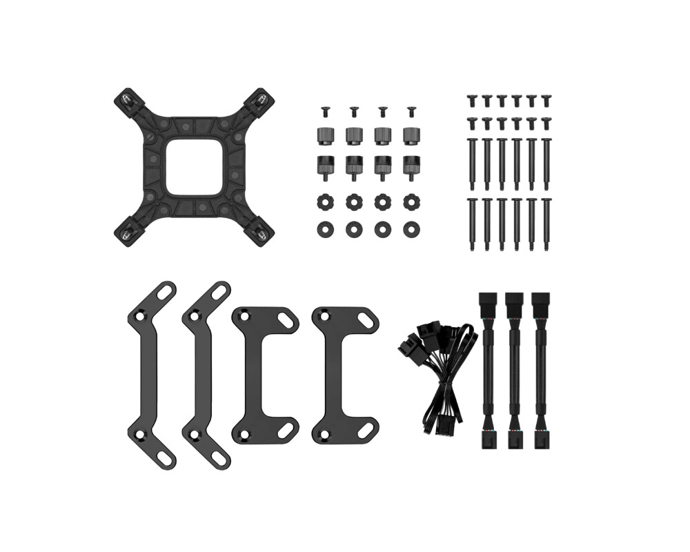 Охладител за процесор DeepCool LS720S Zero Dark - LGA1700/AM5 5