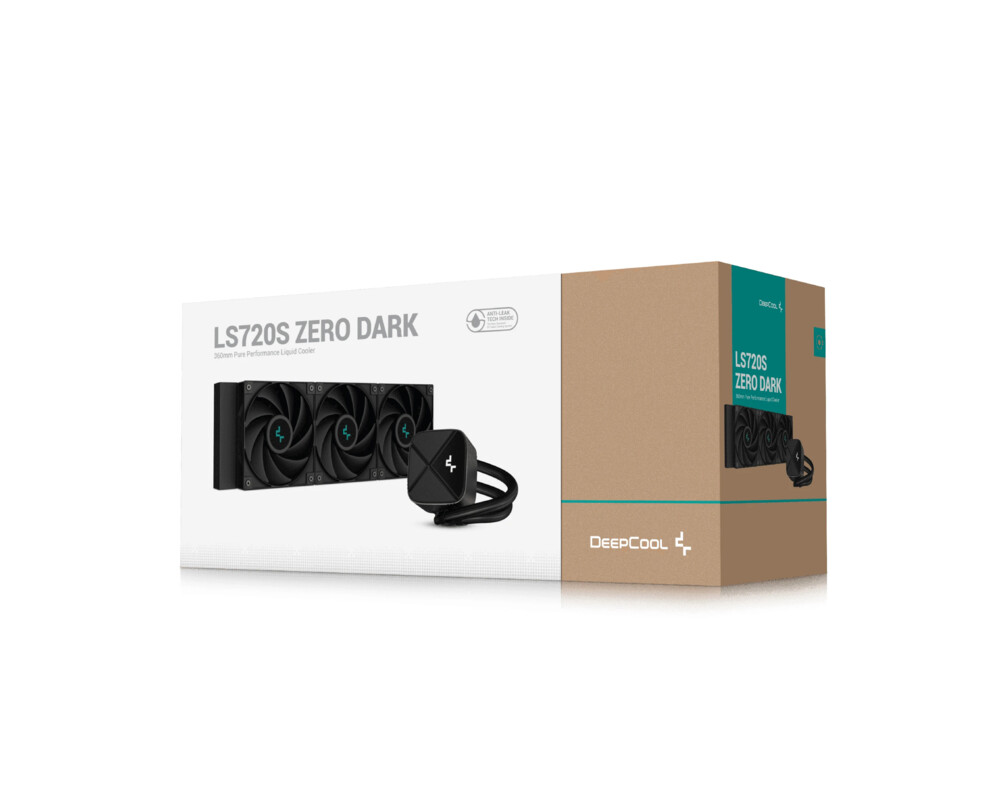 Охладител за процесор DeepCool LS720S Zero Dark - LGA1700/AM5 6