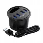 USB хъб Orico за бюро Desktop grommet USB 3.0 HUB 4
