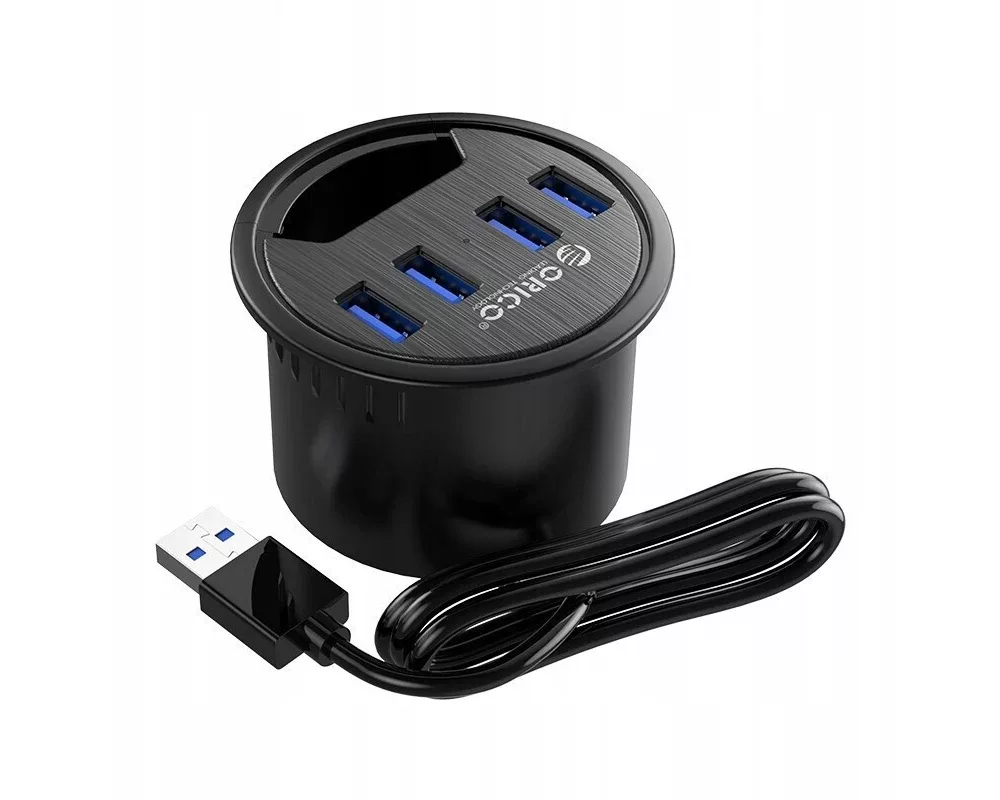 USB хъб Orico за бюро Desktop grommet USB 3.0 HUB 4