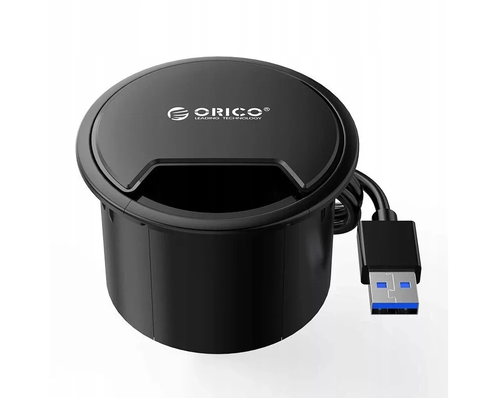 USB хъб Orico за бюро Desktop grommet USB 3.0 HUB 3