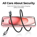 Кабел Orico кабел Cable USB C-to-C PD 60W Char... 6