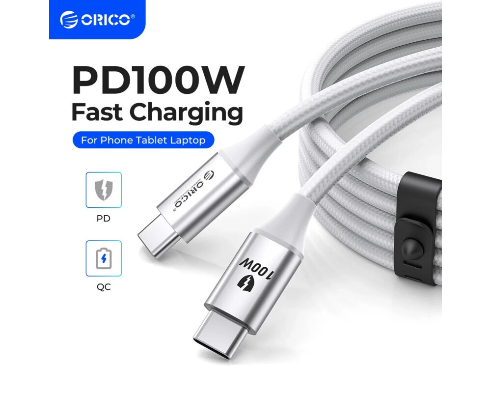 Кабел Orico кабел Cable USB C-to-C PD 100W Cha... 11