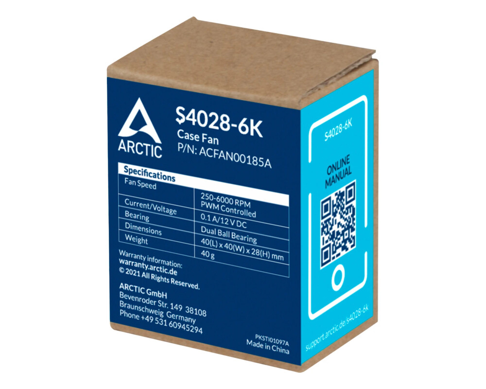 Вентилатор Arctic сървърен Server 40x40x28 Dual Bal... 7