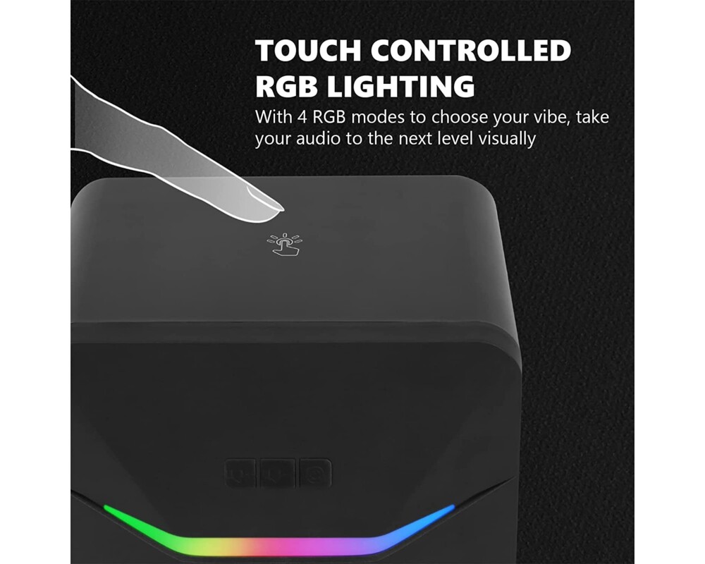 Тонколони Marvo Gaming Speakers 2.1 11W RGB - MARV... 3